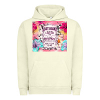 Pigment Pistachio last night we let the liquor talk Urban Hoodie - TumblerDesignByShophia