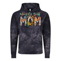 Cloud Black world is best mom Vintage Hoodie - RacoonDesign