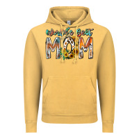 Vintage Mustard world is best mom Vintage Hoodie - RacoonDesign