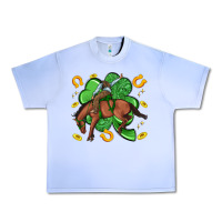 Grape Ice cowboy with shamrock Urban Heavy Tee - Artiststas