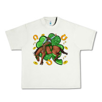 Pistachio cowboy with shamrock Urban Heavy Tee - Artiststas