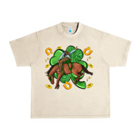 Sandshell cowboy with shamrock Urban Heavy Tee - Artiststas