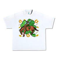 White cowboy with shamrock Urban Heavy Tee - Artiststas