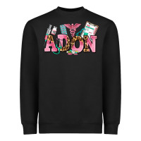 Black adon nurse Heavyweight Sweatshirt - AdoDesignShop