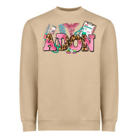 Mushroom adon nurse Heavyweight Sweatshirt - AdoDesignShop