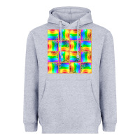 Heather Grey Pride lgbtq flag and leopard with glitter seamless Heavyweight Hoodie - BundleAndBundleShop