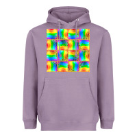 Lavender Pride lgbtq flag and leopard with glitter seamless Heavyweight Hoodie - BundleAndBundleShop