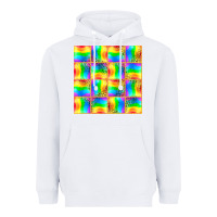 White Pride lgbtq flag and leopard with glitter seamless Heavyweight Hoodie - BundleAndBundleShop