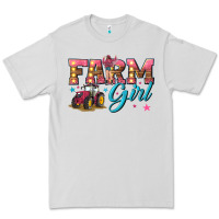 Dove Grey farm girl Premium Tee - texasbilliewilder