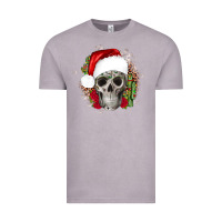 Vintage Zinc skull Christmas cactus Vintage Tee - JahusDesignShop