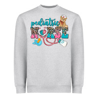 Heather Grey pediatric nurse Heavyweight Sweatshirt - AdoDesignShop