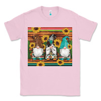 Bubblegum Pink western gnomes cactus sunflowers serape wooden leopard gemstone Classic Tee - Artiststas