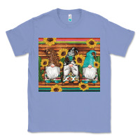 Colony Blue western gnomes cactus sunflowers serape wooden leopard gemstone Classic Tee - Artiststas