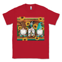 Red western gnomes cactus sunflowers serape wooden leopard gemstone Classic Tee - Artiststas