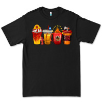 Black firefighter coffee cups Premium Tee - texasbilliewilder