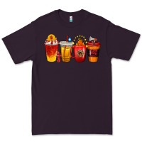Plum firefighter coffee cups Premium Tee - texasbilliewilder