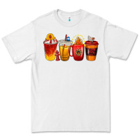 White firefighter coffee cups Premium Tee - texasbilliewilder