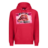 Cardinal Valentine Sloth Premium Hoodie - Bettercallsaul