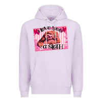 Lilac Valentine Sloth Premium Hoodie - Bettercallsaul