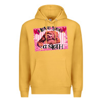 Valentine Sloth Premium Hoodie | Teevron