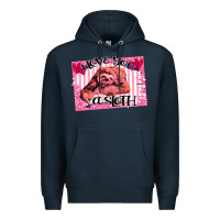 Navy Valentine Sloth Premium Hoodie - Bettercallsaul