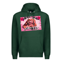 Sports Green Valentine Sloth Premium Hoodie - Bettercallsaul