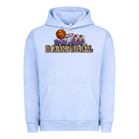 Pigment Grape Ice Wild about Basketball Urban Hoodie - HowdyJamesFarm