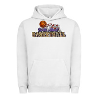Pigment Lunar Rock Wild about Basketball Urban Hoodie - HowdyJamesFarm