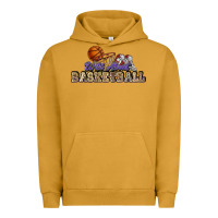 Pigment Peanut Butter Wild about Basketball Urban Hoodie - HowdyJamesFarm