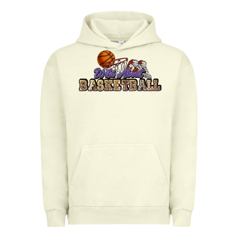 Wild About Basketball Urban Hoodie by HowdyJamesFarm | Teevron