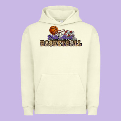 Wild About Basketball Urban Hoodie Designed By Howdyjamesfarm