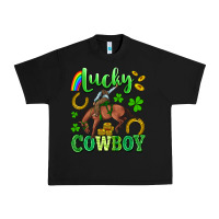 Black lucky cowboy Urban Heavy Tee - Artiststas