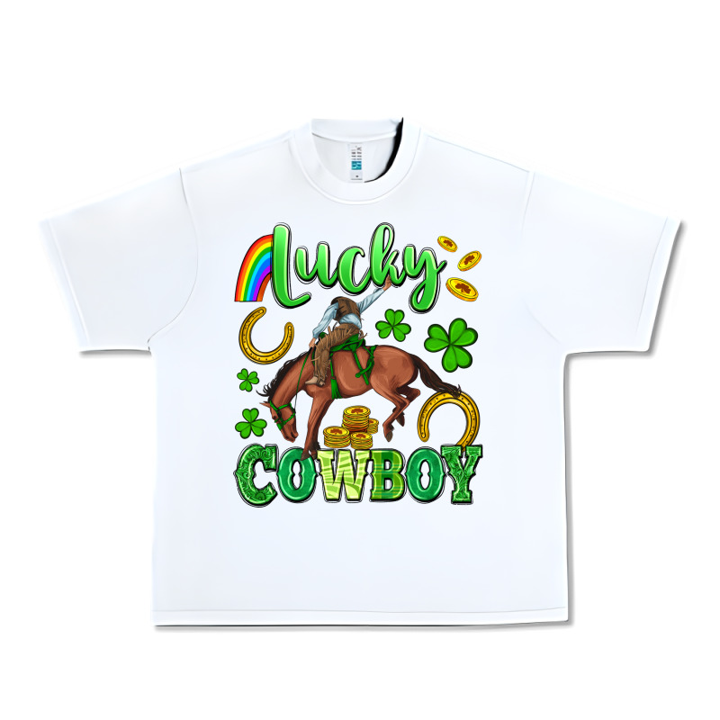 Lucky Cowboy Urban Heavy Tee by Artiststas | Teevron