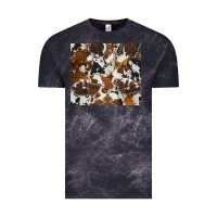 Cloud Black cowhide Vintage Tee - AdoDesignShop