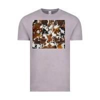 Vintage Zinc cowhide Vintage Tee - AdoDesignShop