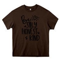 Chocolate Brown kind Heavy Core Tee - Unal Design