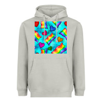 Moon Dust Pride lgbtq flags and leopard seamless pattern Heavyweight Hoodie - BundleAndBundleShop