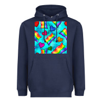 Navy Pride lgbtq flags and leopard seamless pattern Heavyweight Hoodie - BundleAndBundleShop