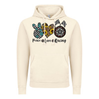 Vintage Artic peace love racing Vintage Hoodie - CowhideDigitalArt
