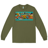 Army Green world's best mom sunflower license plate Long Sleeve Tee - Artiststas