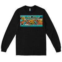 Black world's best mom sunflower license plate Long Sleeve Tee - Artiststas