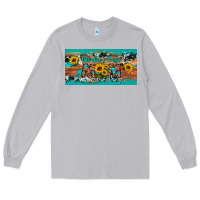 Moon Dust world's best mom sunflower license plate Long Sleeve Tee - Artiststas