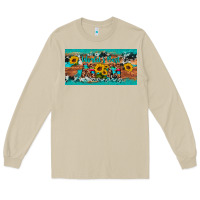 Mushroom world's best mom sunflower license plate Long Sleeve Tee - Artiststas