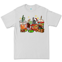 Dove Grey Christmas coffee cups with French Bulldog Premium Tee - RanaPortraitStore