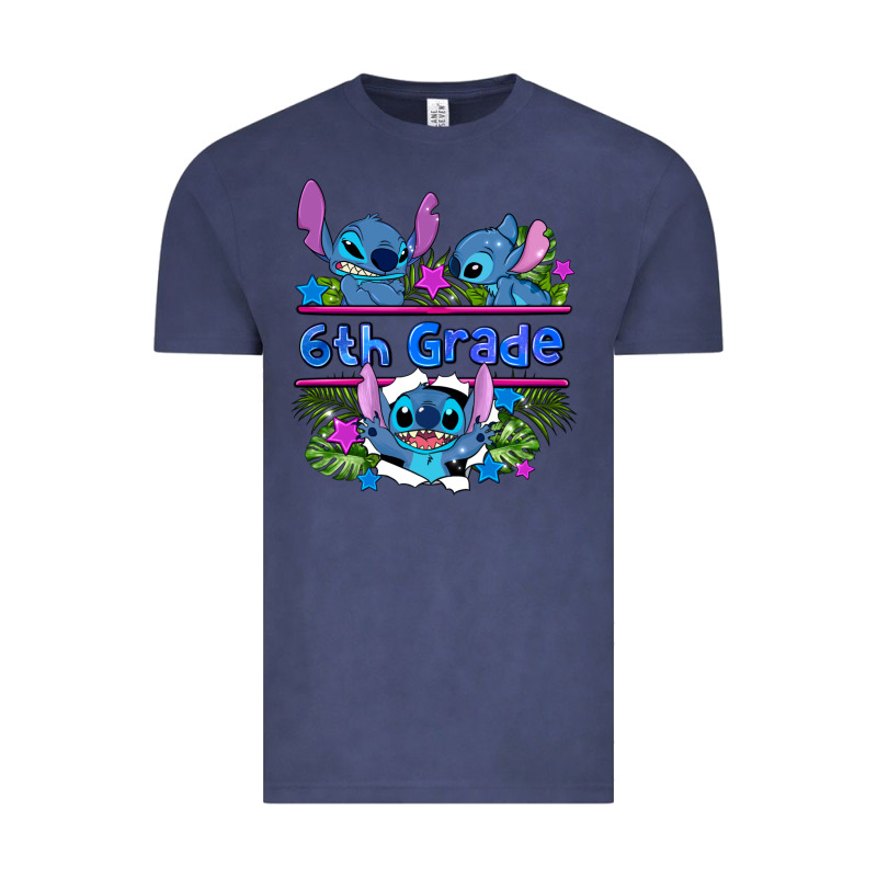 Preview Flower Stitch 6 Th Grade Vintage Tee by AdoDesignShop | Teevron