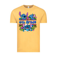 Vintage Mustard preview flower stitch 6 th grade Vintage Tee - AdoDesignShop
