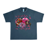 Midnight Navy in october we wear pink football Urban Heavy Tee - AdoDesignShop