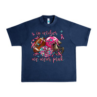Navy in october we wear pink football Urban Heavy Tee - AdoDesignShop