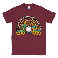 Burgundy western gnome gemstones sunflowers rainbow Classic Tee - Artiststas