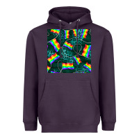 Plum Pride lgbtq flags with leopard seamless pattern Heavyweight Hoodie - BundleAndBundleShop
